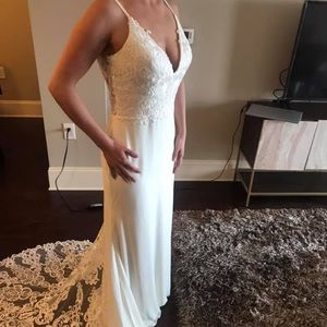Lis Simon Jodene wedding dress with tags